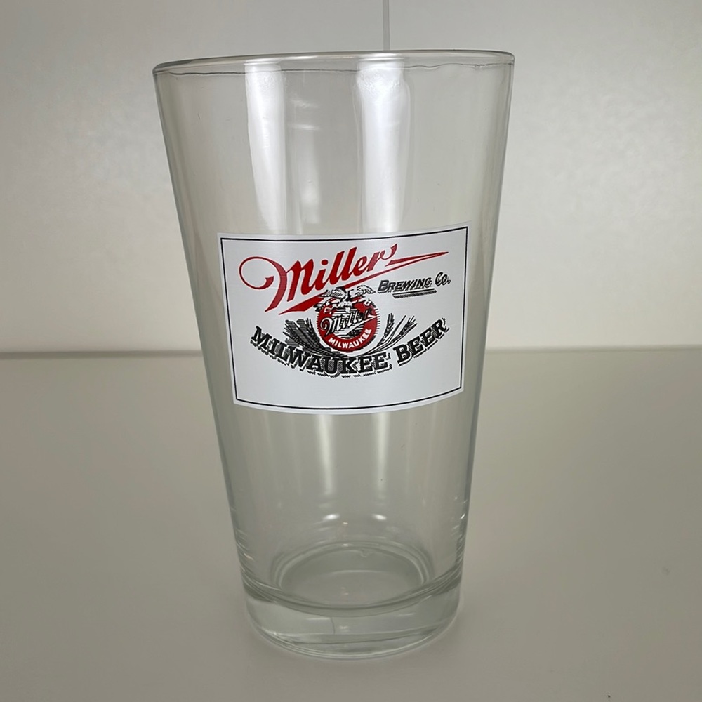 New Miller Brewing Company Pint Glass